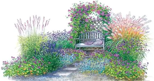 На пересадку: отдых в сине-фиолетовом море цветов