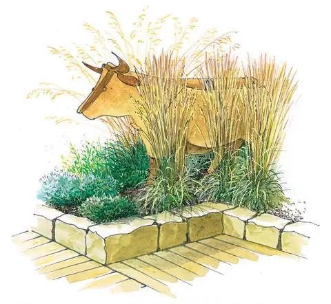 Фигурка животного в постели