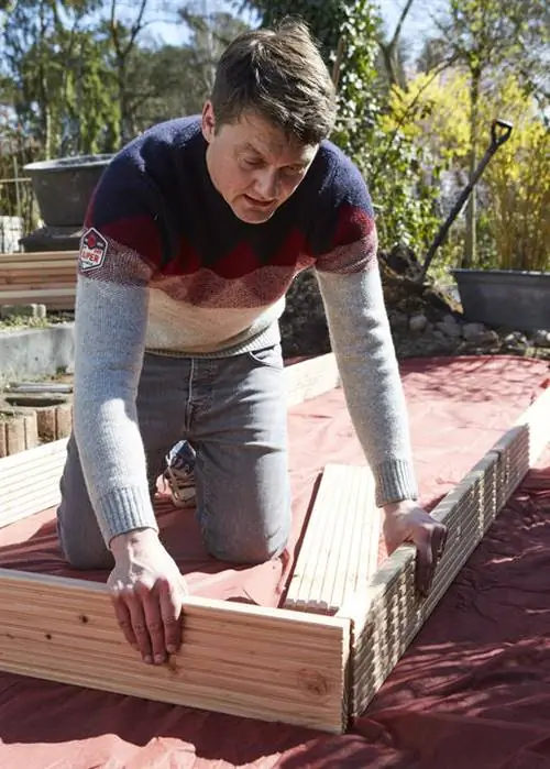 Определяем площадь приподнятой грядки