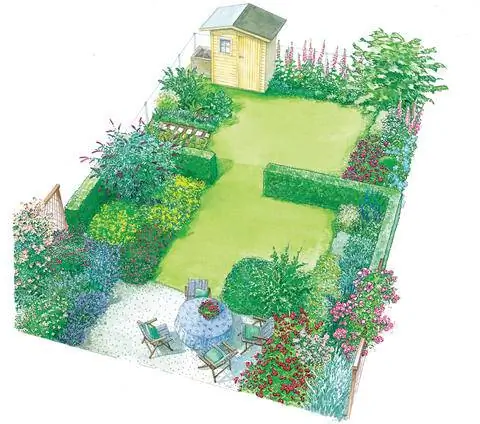 сад мечты шаг 2