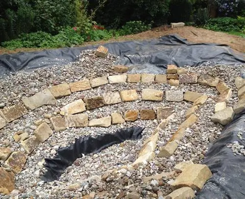 Утяжелите фольгу камнями