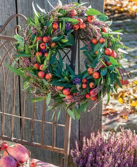 осенний венок