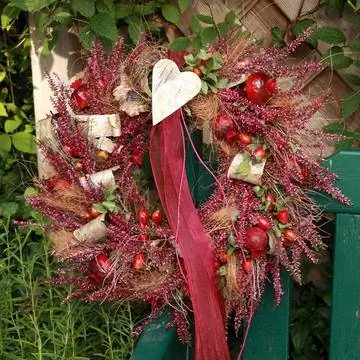 Венок из вереска