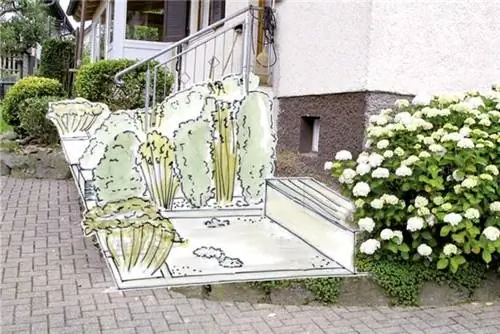 Лестницы в садовом дизайне