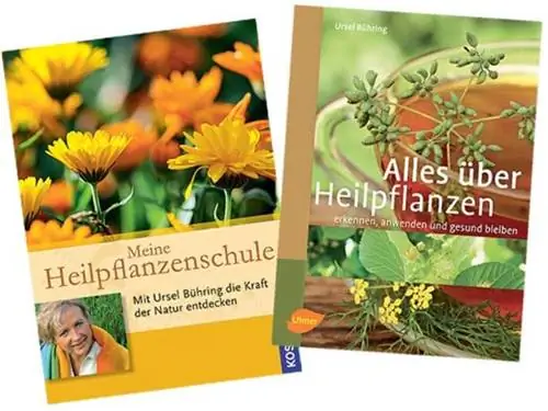 Книги о лекарственных растениях Узела Бюринга