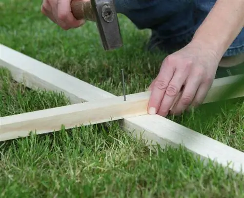 установить деревянные леса