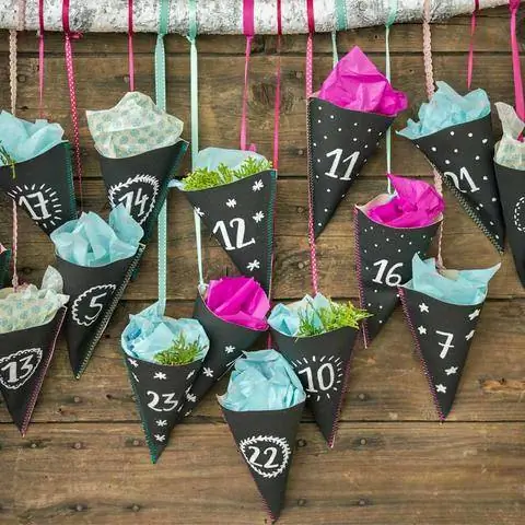 Адвент-календарь с мешочками