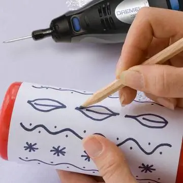 Нарисовать шаблон для гравировки