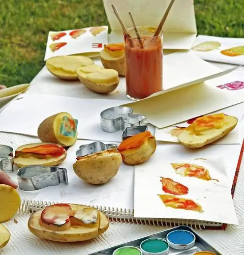 картофельный отпечаток