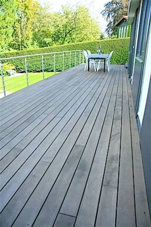 Террасные доски из термодерева