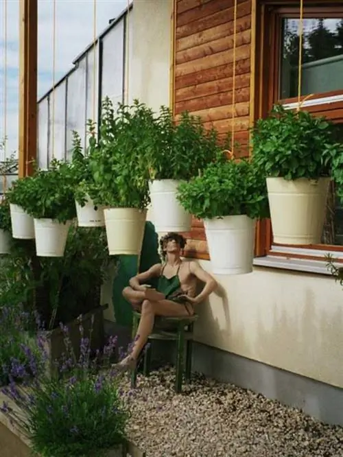 подвесные горшки