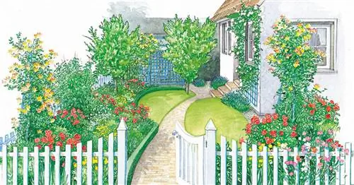 Двор перед домом в новом облике