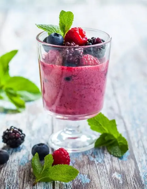 Ягодный смузи