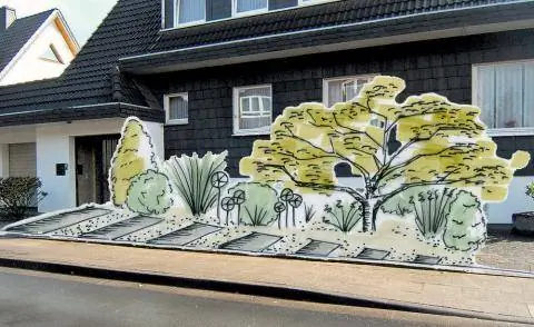 Дизайн переднего двора