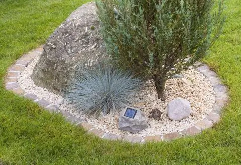 Разграничение брусчаткой