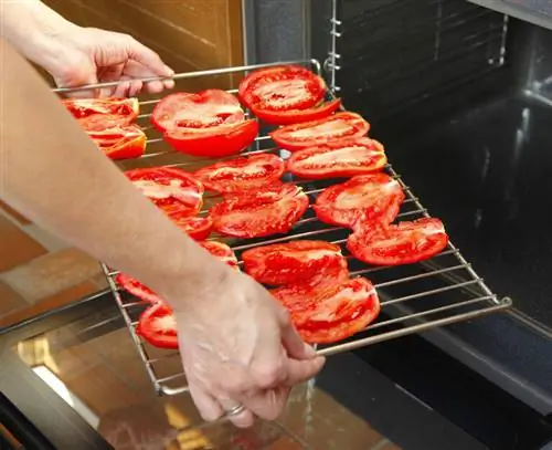 Ставим сетку в духовку