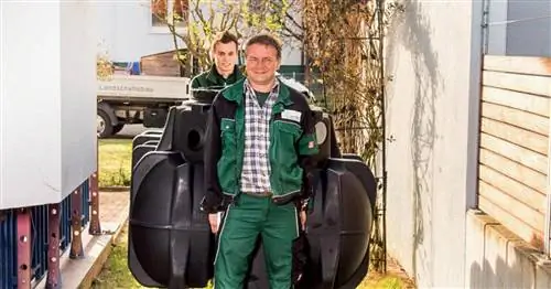 Резервуар для дождевой воды для сада