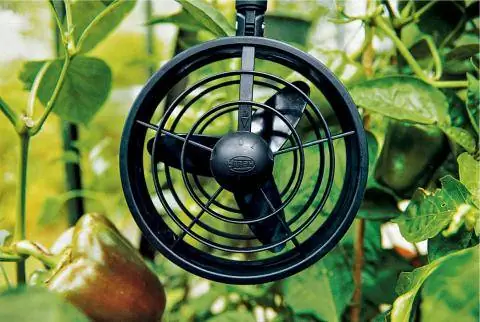 Тепличный вентилятор