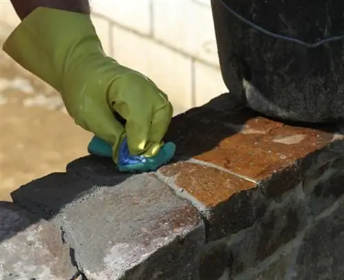 Затирка с цементом