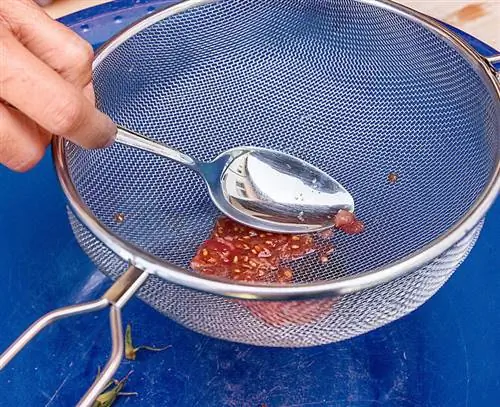 Удаляйте крупные куски