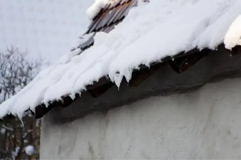 лавина на крыше