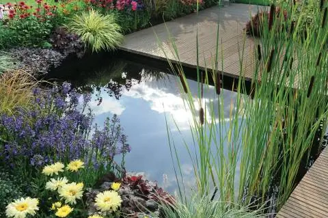 пристань на водной глади