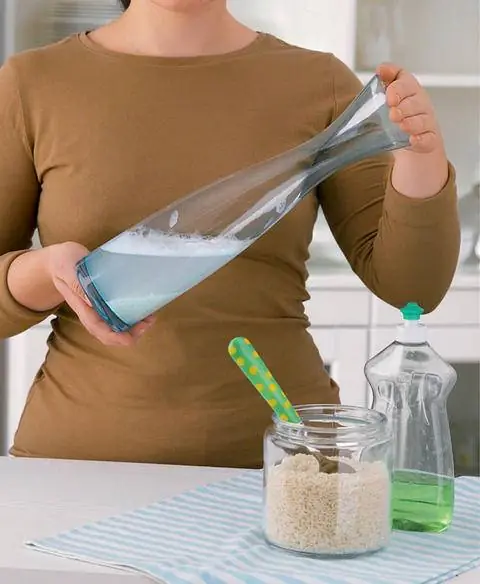 Мойте вазу правильно