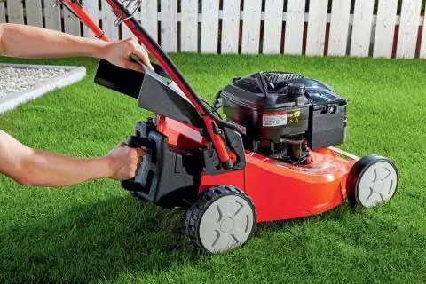 Переоборудовать бензиновую газонокосилку