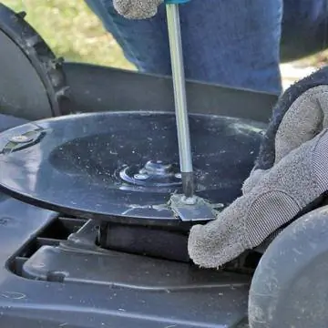 Замена ножей газонокосилки-робота