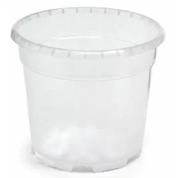 прозрачные пластиковые плантаторы