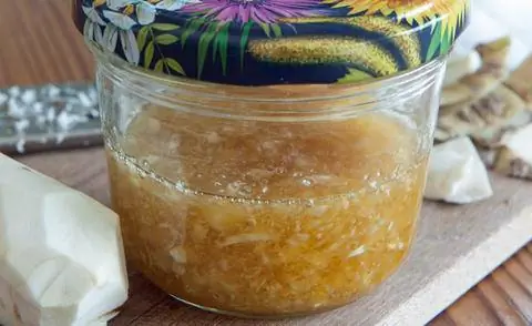 Сироп от кашля с хреном и медом