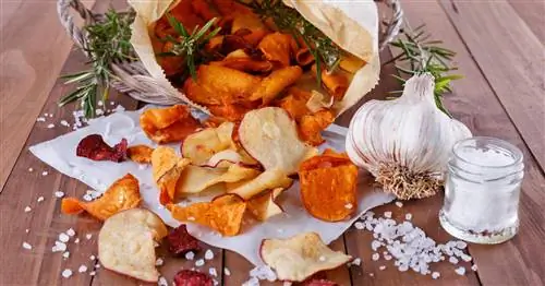 Сделать овощные чипсы своими руками очень просто