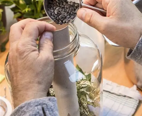 Целенаправленно засыпать гранулят