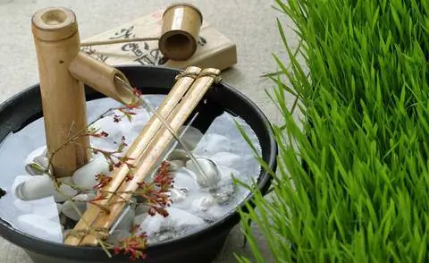 Крытый фонтан с дальневосточным колоритом