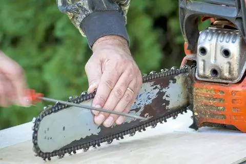 Напильник бензопила