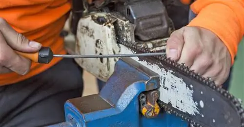 Самостоятельная заточка бензопил: вот как
