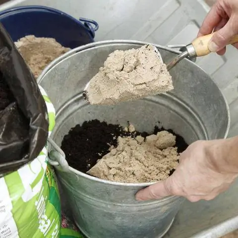 Смешайте почву для лаванды