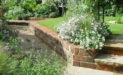 Садовая ограда из клинкерного кирпича