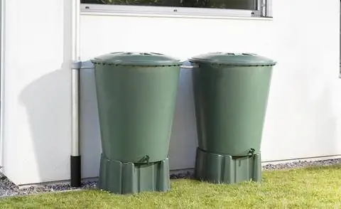 взаимосвязанные дождевые бочки