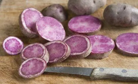 Сорт картофеля с красной мякотью 'Highland Burgundy Red'