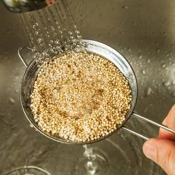 Вымойте проросшие семена