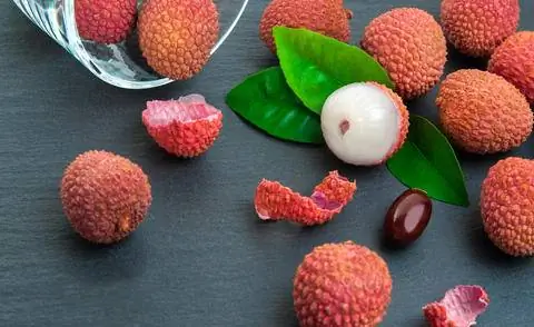 Плоды и семена личи