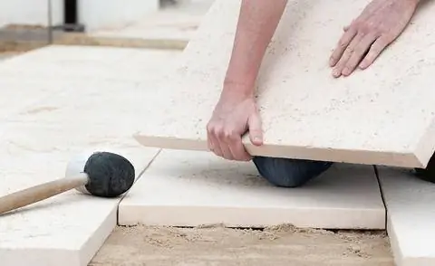 Уложить плитку для патио