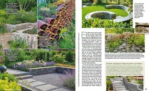 Выдержка небольшие садовые стены