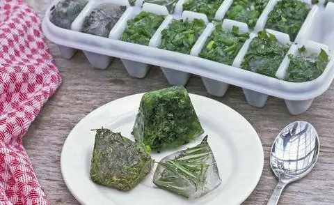 Кубики льда с травами Кубики льда с травами