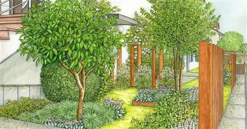 Передний двор становится идеальным входом