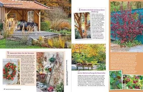 10 дизайнерских идей: Как сделать осенний сад еще красивее