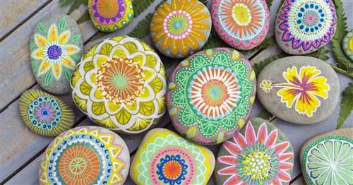 Роспись камней: идеи и советы по копированию