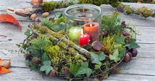 Осенние венки: 12 креативных идей для подражания