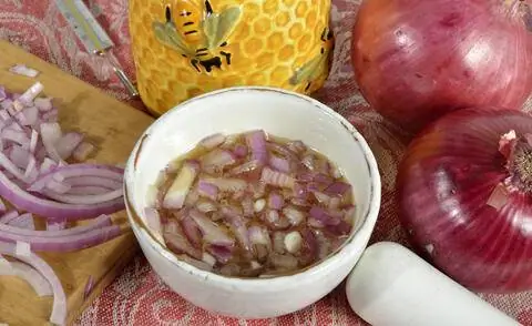 Луковый сок с медом